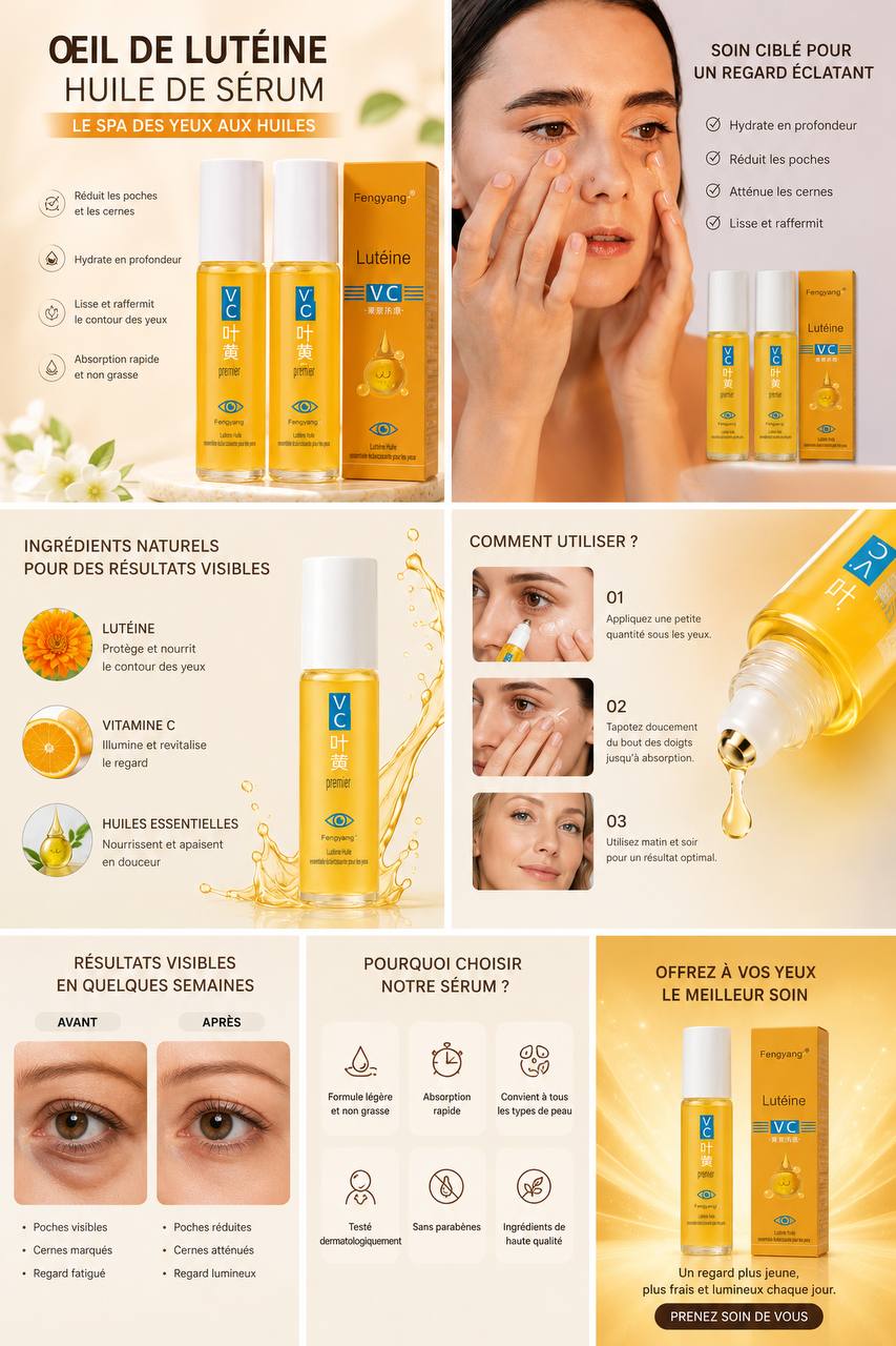 sérum ou roll-on pour le contour du visage